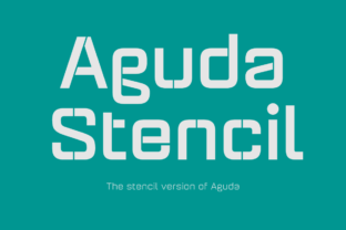 Aguda Stencil Family: A Typeface That Elevates Your Campaign