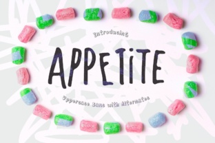 Appetite Font: A Modern Typeface for Editorial Design