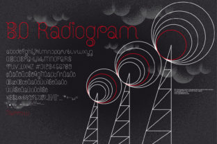 BD Radiogram Font: A Beautiful Display Typeface for Digital Projects