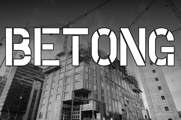 Betong: A Modern Typeface for Editorial Design