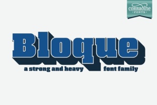 Bloque Family: A Typeface That Powers Your Campaign Visuals