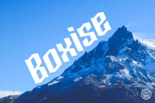 Boxise Font: A Legible Blackletter for Modern Web Design