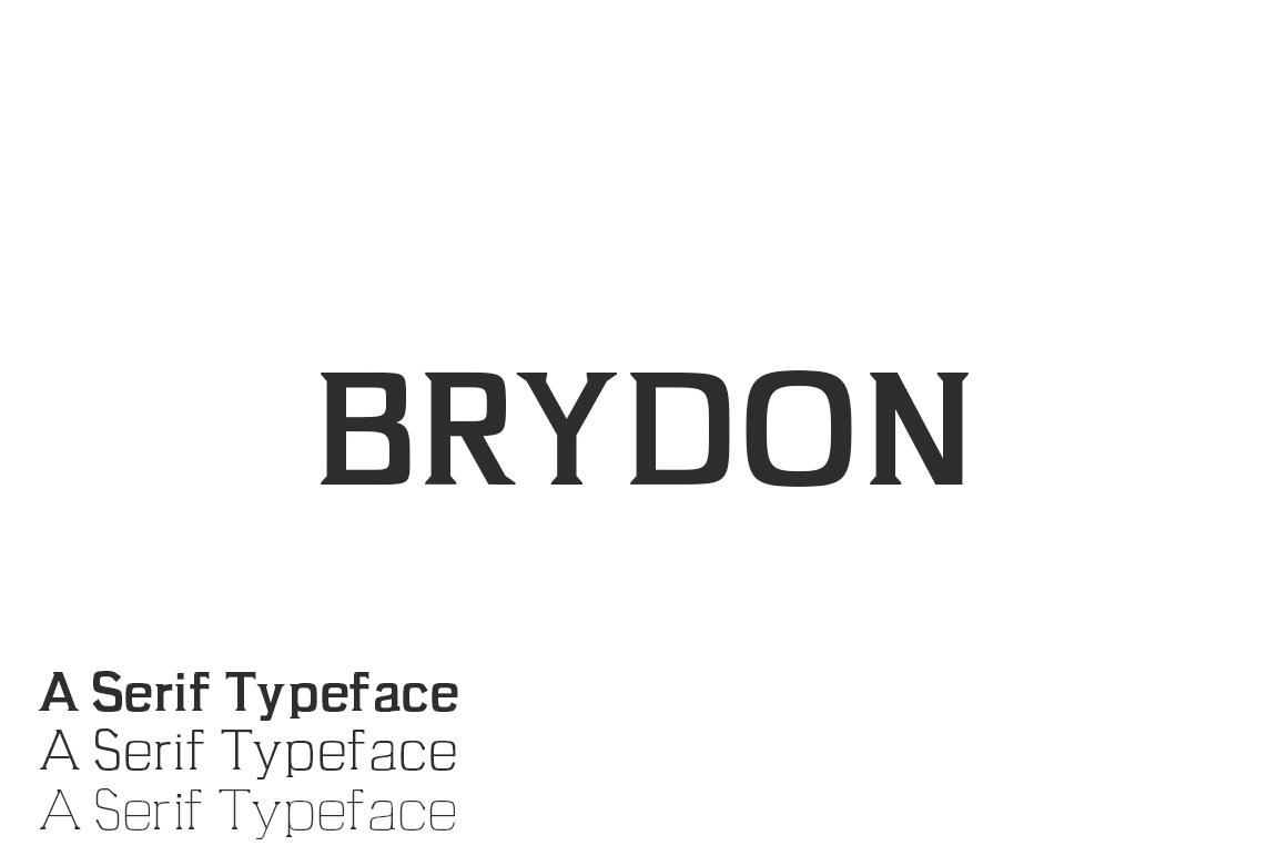 Brydon Font: A Dashing Typeface for Craft and Commercial Designs