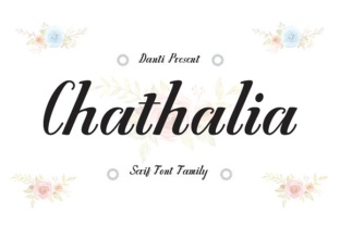 Chathalia: A Serif Typeface for Editorial Excellence