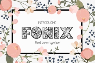 Fonix: A Decorative Font That Brings Craft Projects to Life