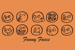 Funny Faces Font: A Playful Typeface for Editorial Design