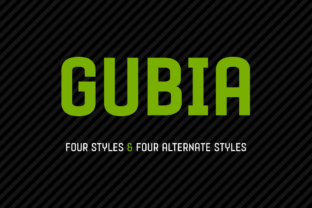 Gubia Family: A Versatile Typeface for Digital Design