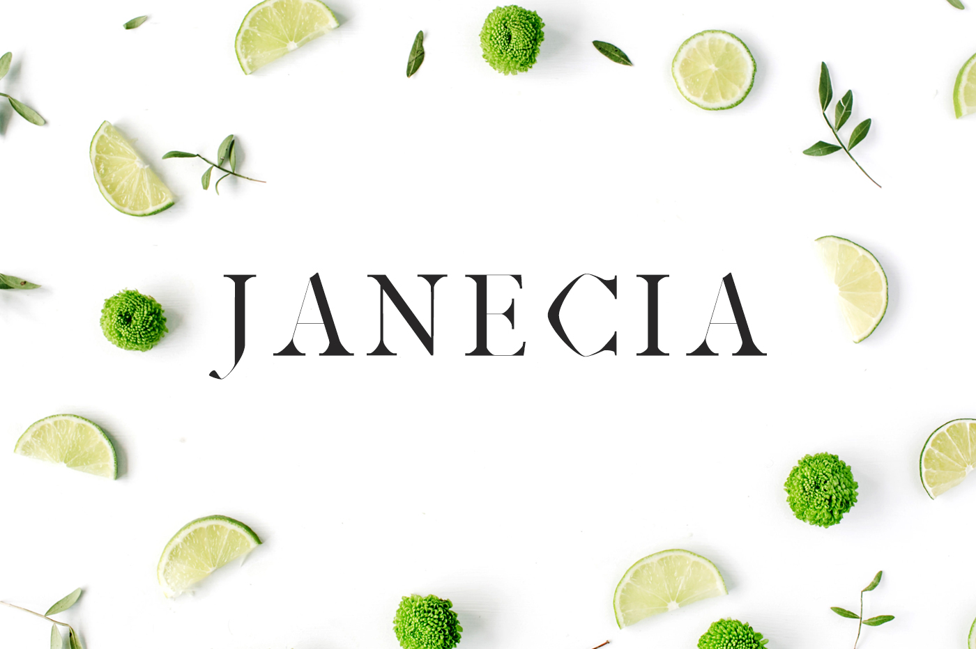 Janecia Font: A Classic Serif for Crafting and Designing with Heart