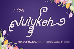 Julykeh: A Handmade Typeface for Real Makers and Creative Shops