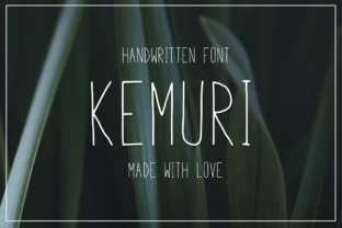 Kemuri Font: Delicate Typography for Modern Web Design