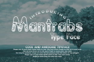 Mantrabs Font: A Creative Typeface for Branding Projects