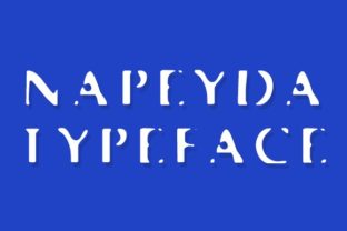 NaPeyda: A Creative Typeface for Handmade Typography