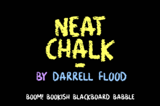 Neat Chalk: A Hand-Drawn Typeface for Editorial Creativity