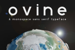 Ovine: A Sweet and Clean Typeface for Digital Design