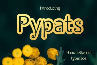 Pypats: A Decorative Typeface for Editorial Elegance