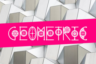 Round Geometric Font: A Creative Edge for Campaign Design