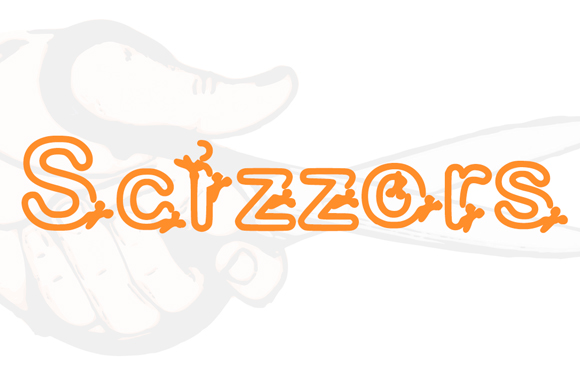 Scizzors Font: A Playful Typeface for Creative Makers