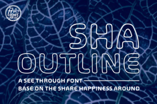 SHA Outline: The Playful Font That Elevates Your Campaign