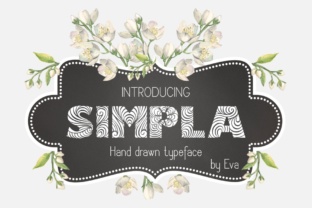 Simpla Font: A Decorative Typeface That Elevates Campaign Creatives