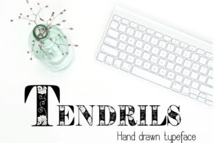 Tendrils Font Review: A Decorative Typeface for Creative Branding