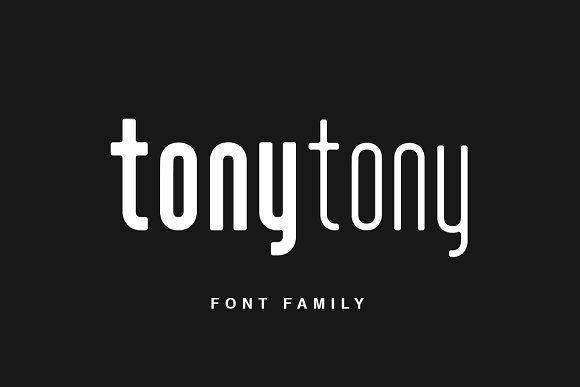 TonyTony: A Versatile Sans Serif Typeface for Editorial Design