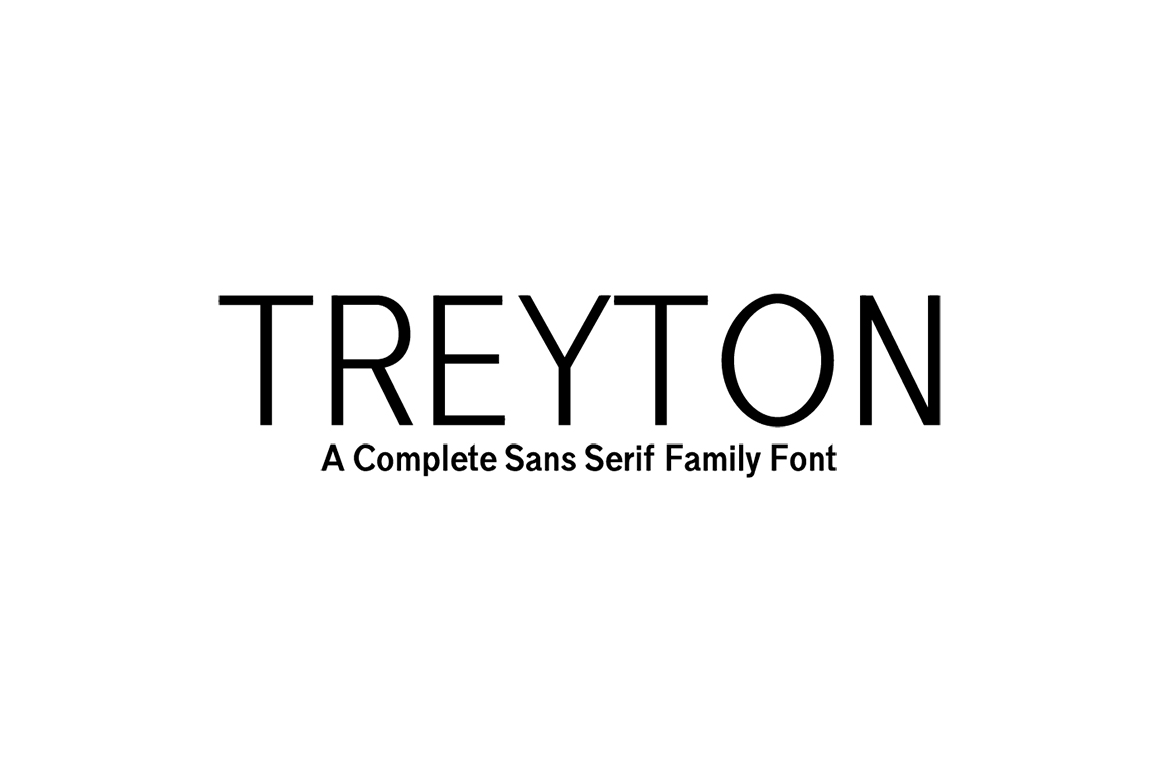 Treyton Sans Serif Font: A Craft Creator’s Typography Must-Have