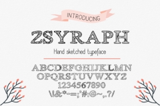 Zsyraph: A Decorative Typeface for Eye-Catching Campaigns